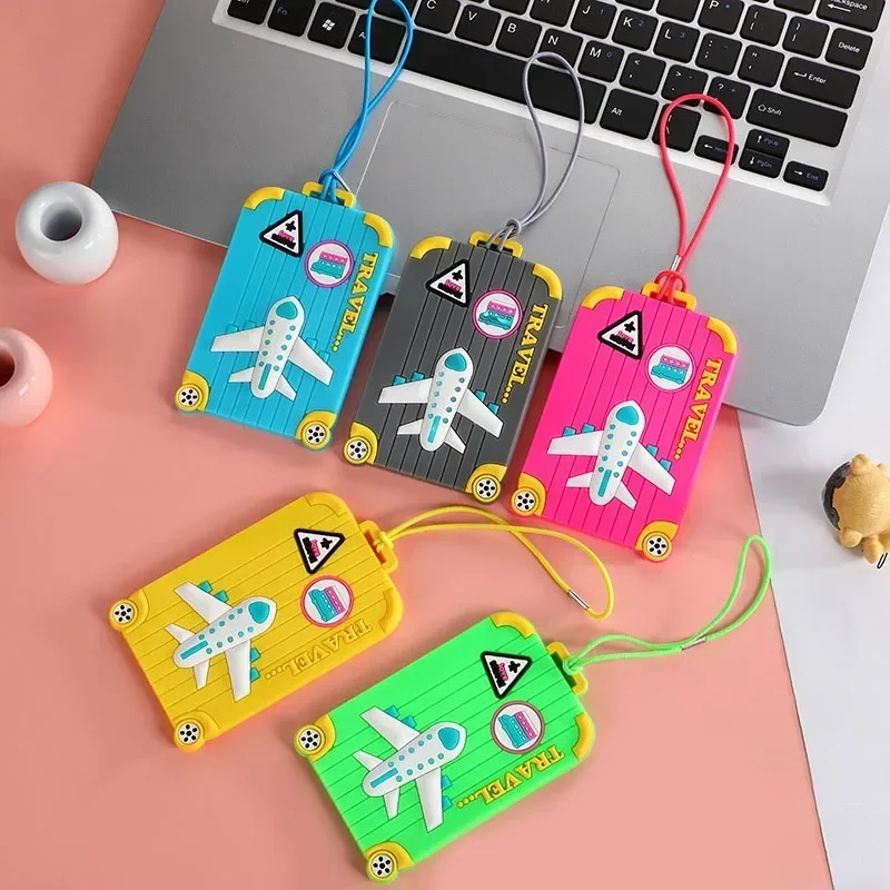 Travel Accessories List - ป้ายกระเป๋า PVC แบบพกพาอุปกรณ์เสริมในการเดินทางกระเป๋าเดินทางกระเป๋า papan Nama ที่อยู่ที่วางป้ายจัดระเบียบสำหรับสายรัดกระเป๋าถือเดินทาง
