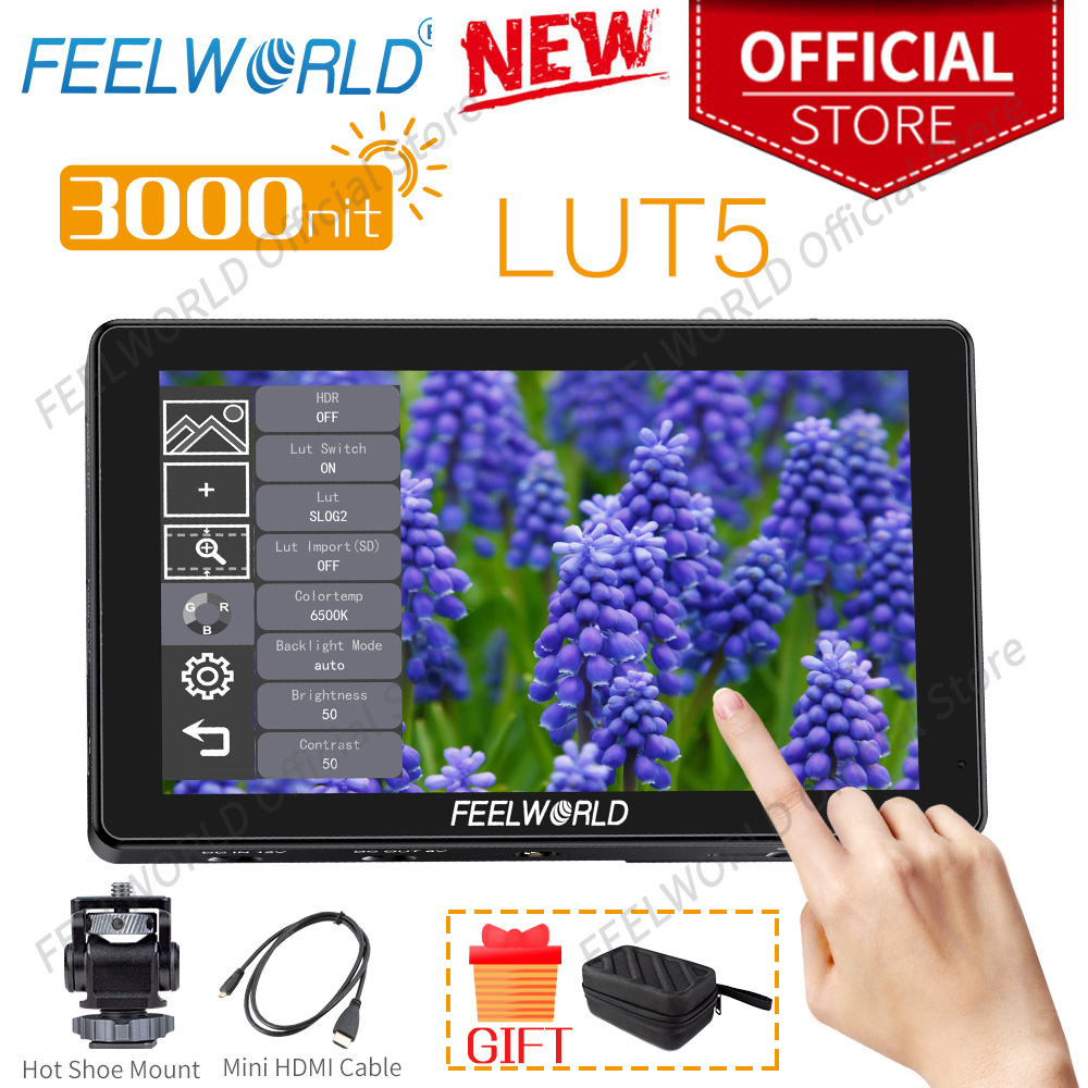 Travel Accessories Uk - FEELWORLD 5.5นิ้ว Ultra Ultra Bright 3000nit