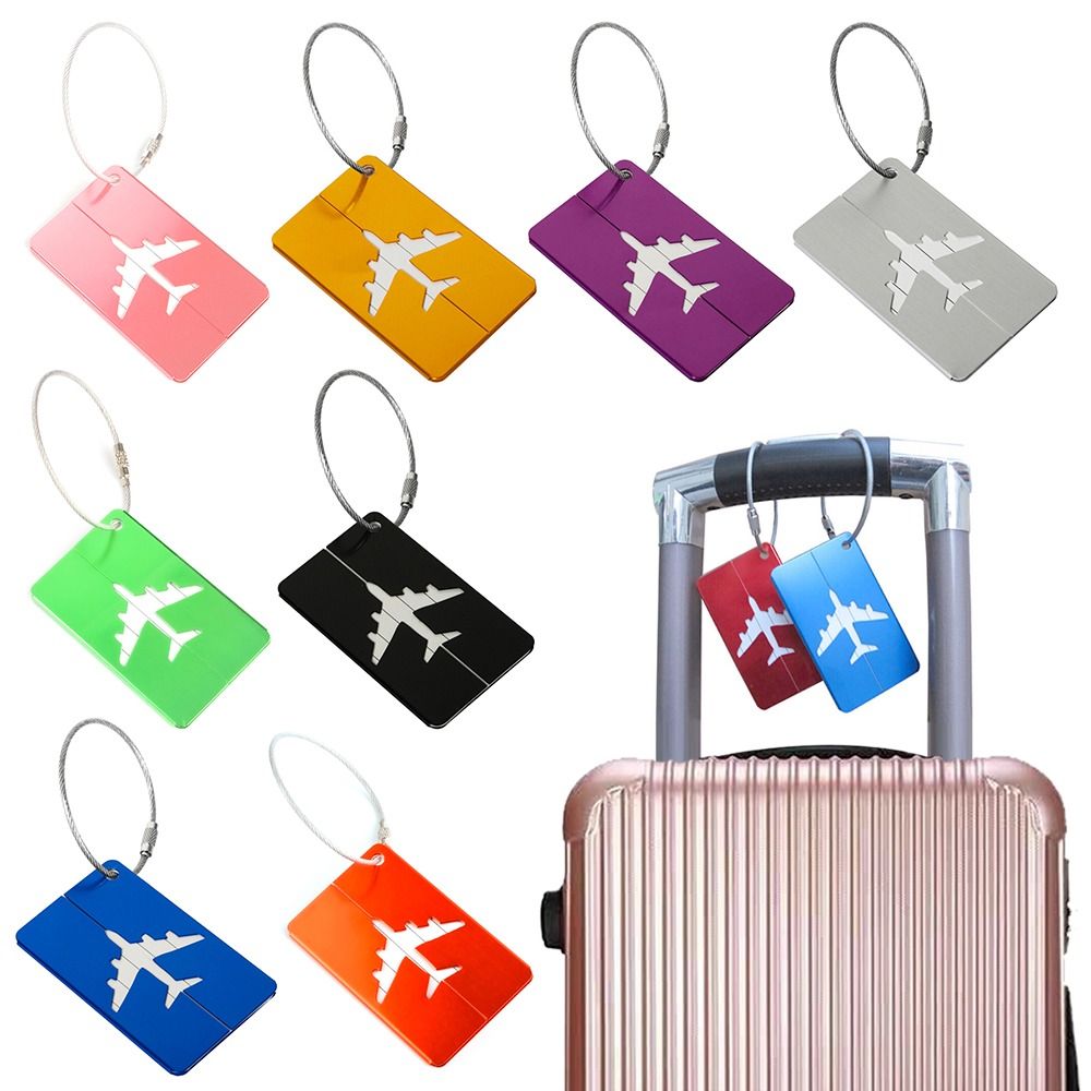 Travel Accessories Uk - ป้ายกระเป๋าถือเดินทางกระเป๋าเดินทางแบบนำกลับมาใช้ใหม่ได้มีเชือกป้ายสำหรับวันหยุดกระเป๋าเดินทาง