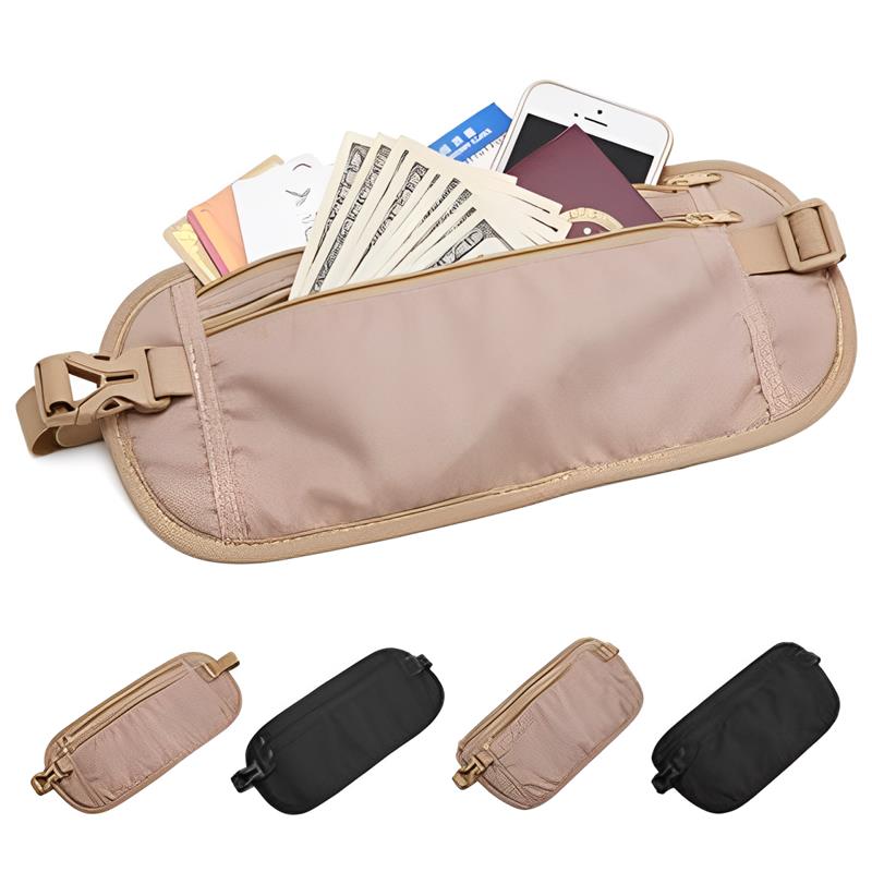 กระเป๋าคาดเอวป้องกันการโจรกรรม - Money Belt Hidden บทวิจารณ์และราคา