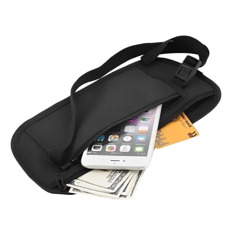 กระเป๋าคาดเอวป้องกันการโจรกรรม - Money Belt Hidden บทวิจารณ์และราคา