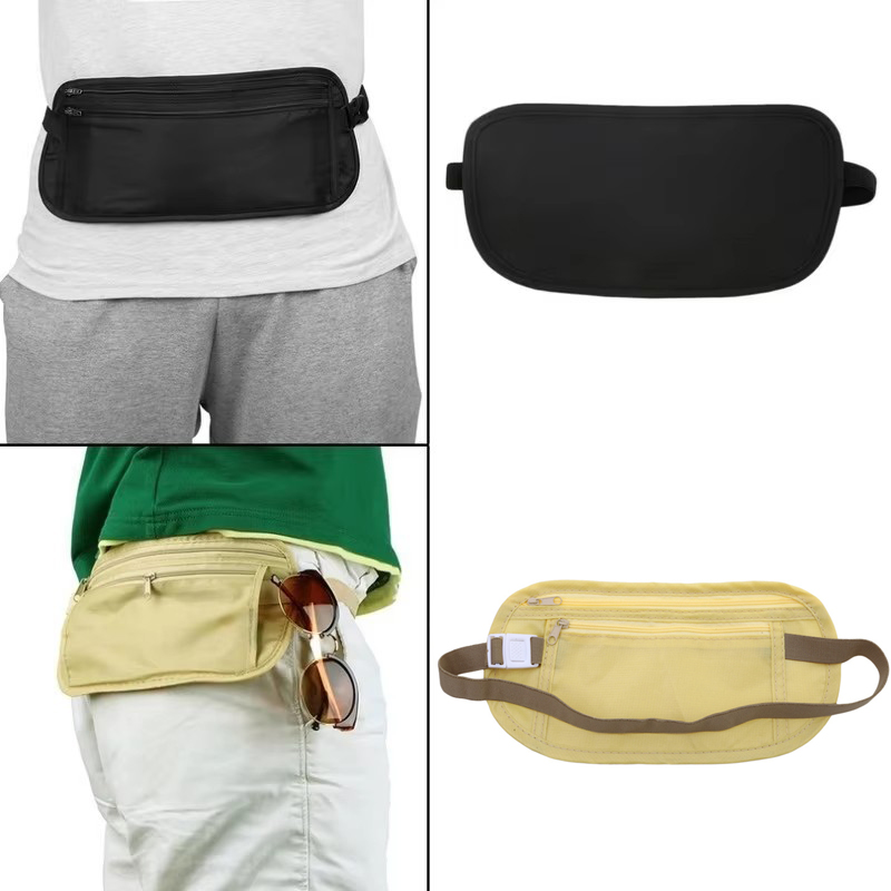 กระเป๋าเดินทางที่มองไม่เห็นกระ - Money Belt Hidden บทวิจารณ์และราคา