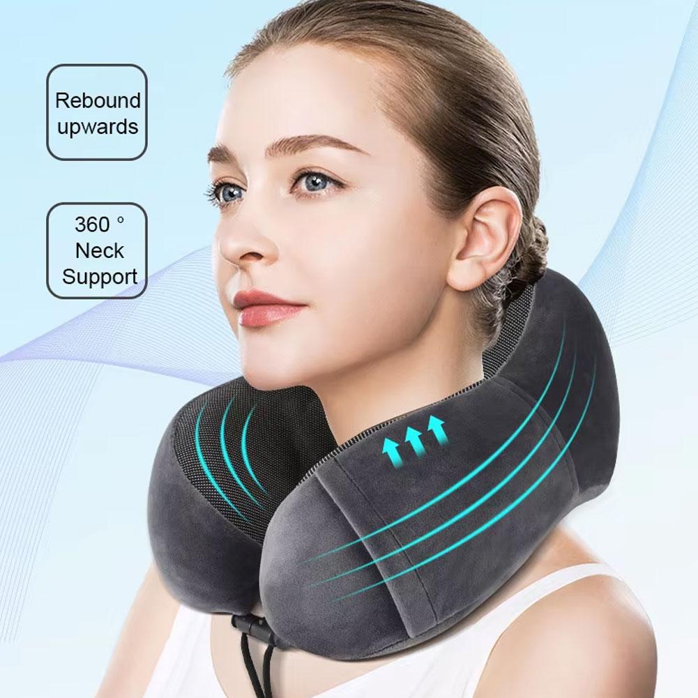 หมอนรองคอรูปตัวยูแบบนุ่ม รองรั - Travel Pillow Inflatable บทวิจารณ์และราคา