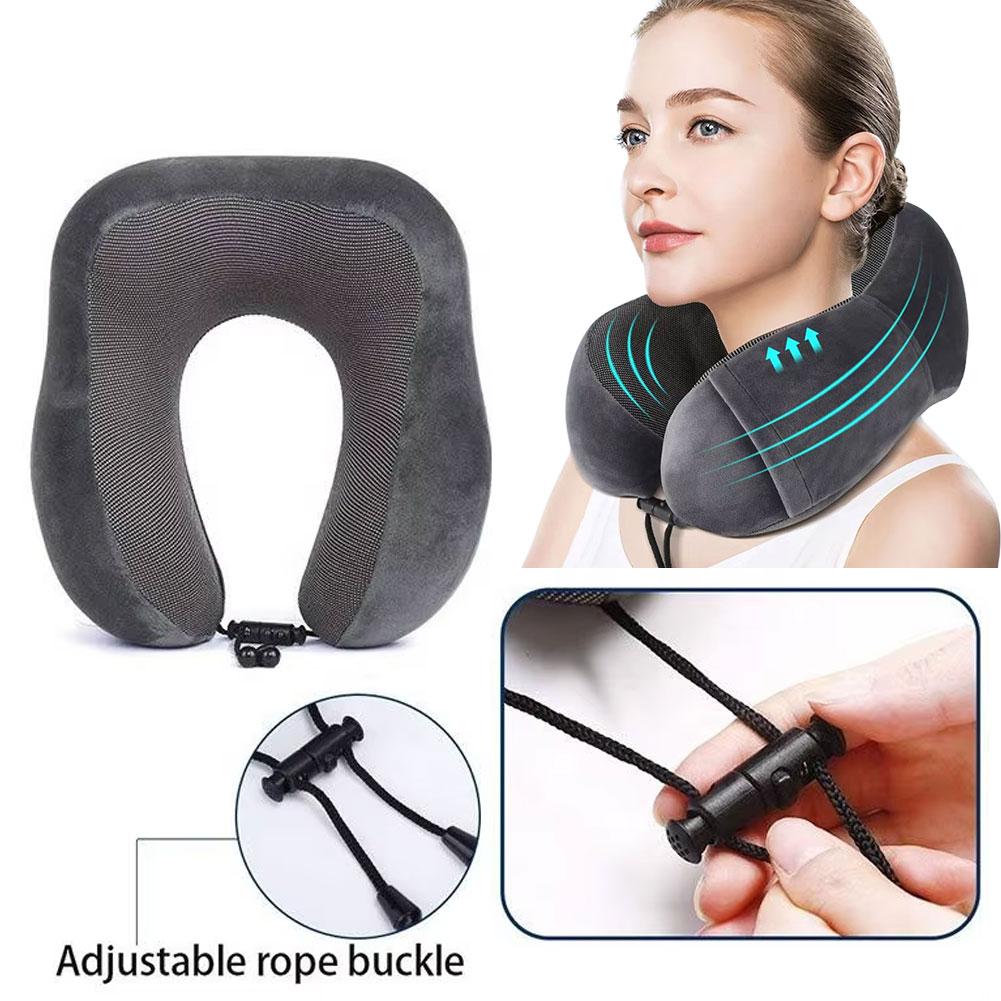 หมอนรองคอรูปตัวยูแบบนุ่ม รองรั - Travel Pillow Inflatable บทวิจารณ์และราคา