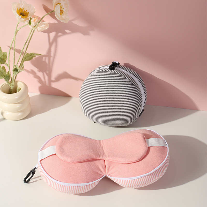 หมอนรองคอแบบพกพา 2 in 1 พร้อมก - Travel Pillow Inflatable บทวิจารณ์และราคา