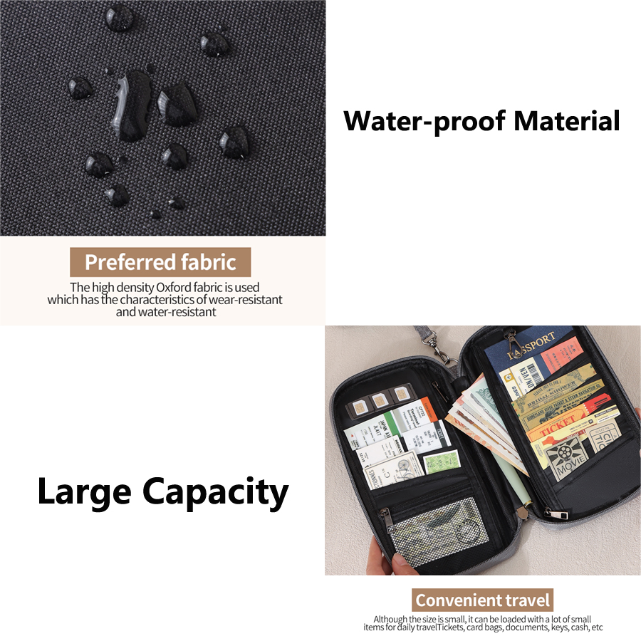 กระเป๋าใส่พาสปอร์ตแบบป้องกัน R - Travel Accessories Essentials บทวิจารณ์และราคา