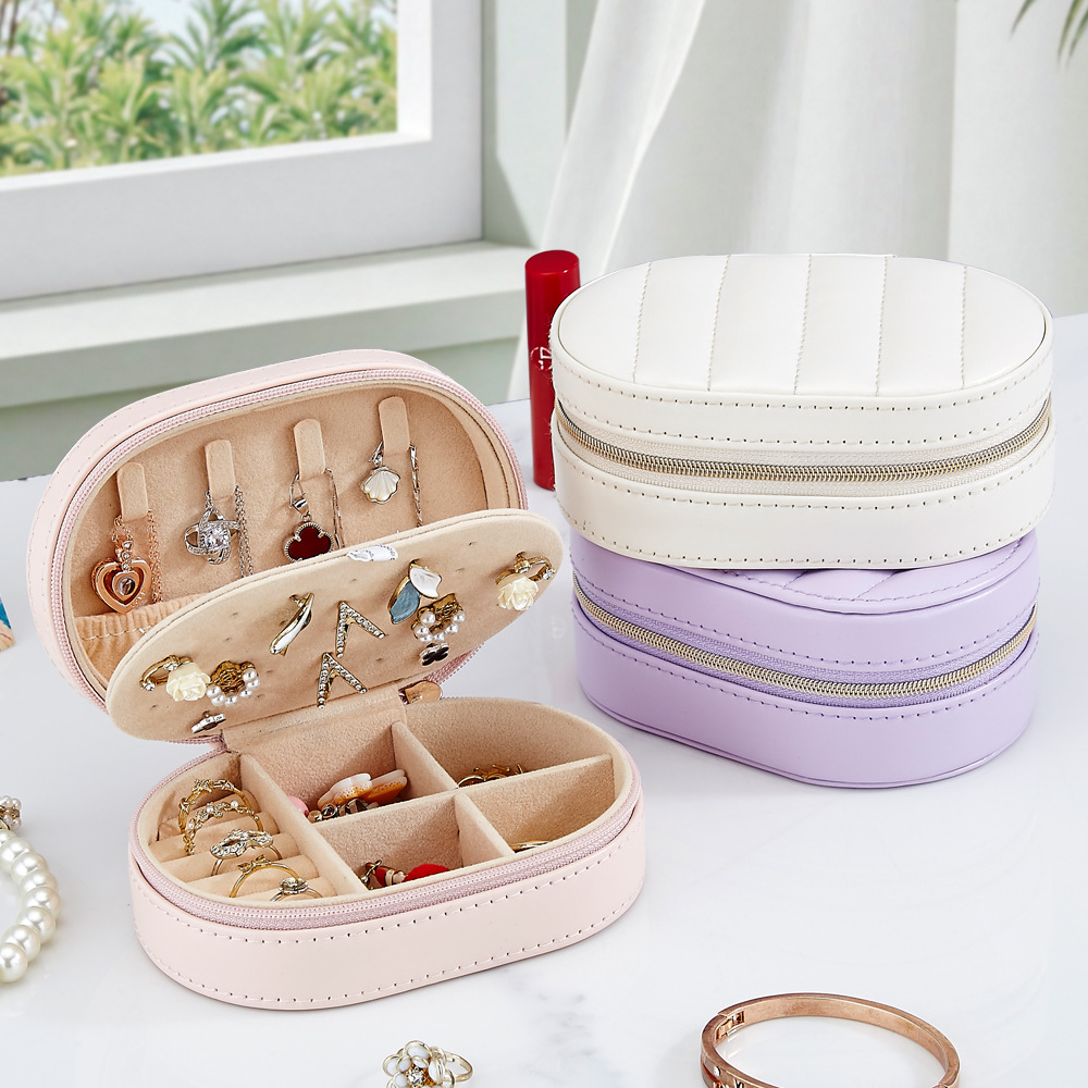 กล่องเก็บเครื่องประดับรูปวงรีแ - Travel Accessories Bd บทวิจารณ์และราคา
