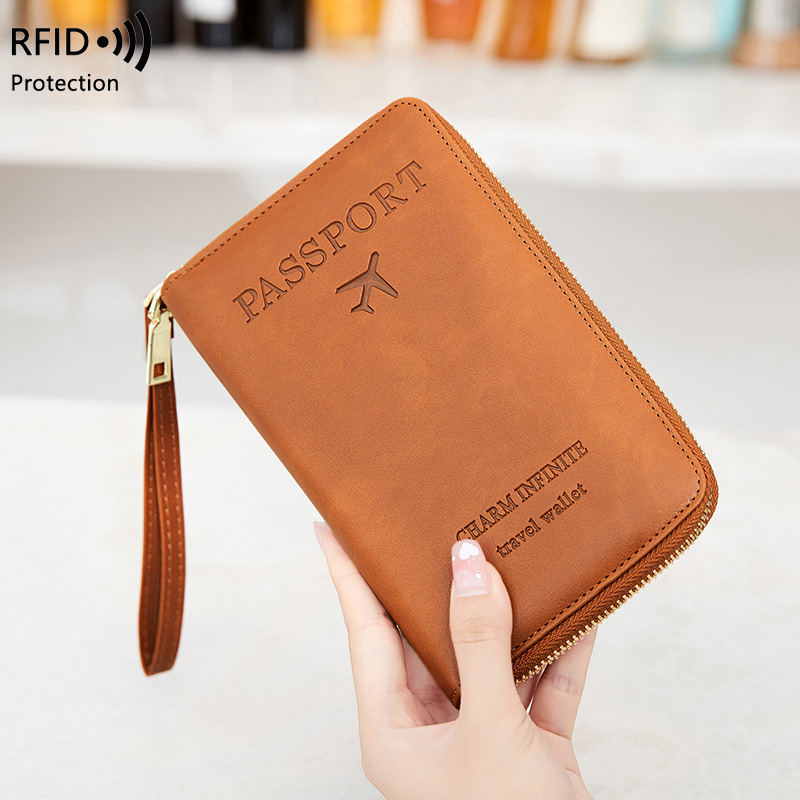 กระเป๋าเก็บบัตรป้องกัน RFID แบ - Travel Accessories Essentials บทวิจารณ์และราคา