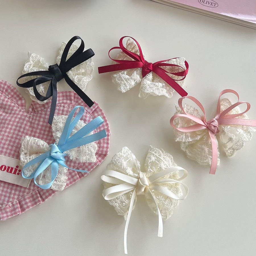 กิ๊บติดผมลูกไม้โบว์น่ารัก 2 ชิ - Travel Accessories For Kids บทวิจารณ์และราคา