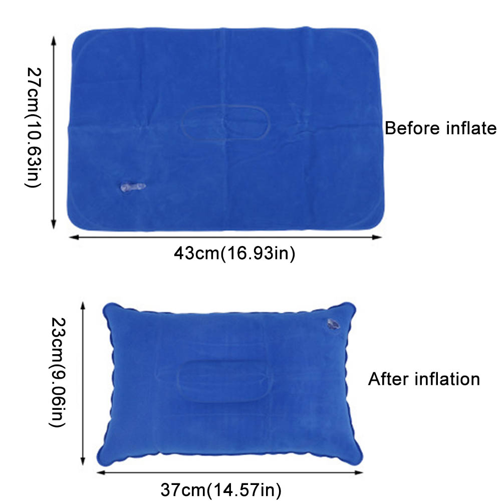 หมอนท่องเที่ยวพองหมอนลมแบบพกพา - Travel Pillow Inflatable บทวิจารณ์และราคา