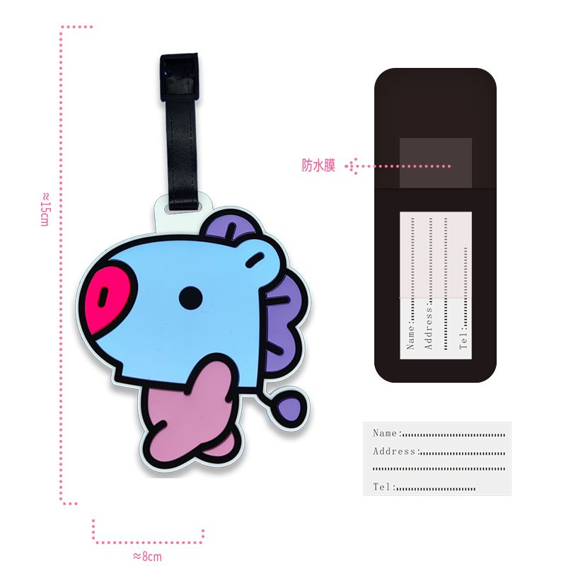 พวงกุญแจการ์ตูน BT21 น่ารัก สไ - Travel Accessories List บทวิจารณ์และราคา
