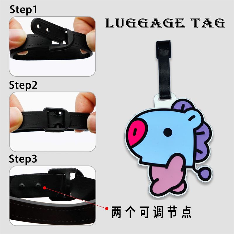 พวงกุญแจการ์ตูน BT21 น่ารัก สไ - Travel Accessories List บทวิจารณ์และราคา