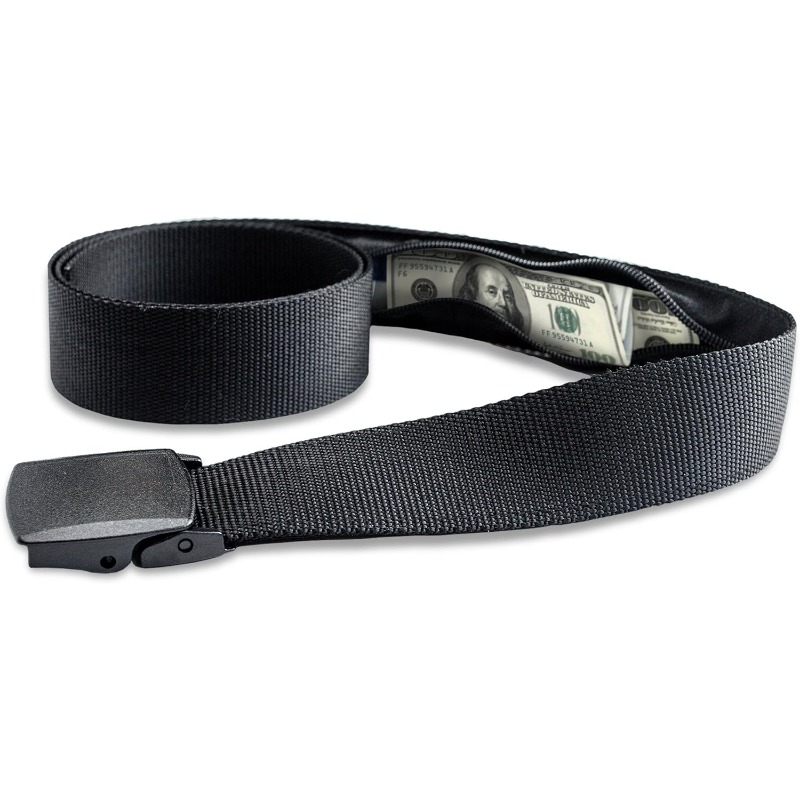 เข็มขัดนิรภัยการเดินทางพร้อมกร - Money Belt Hidden บทวิจารณ์และราคา