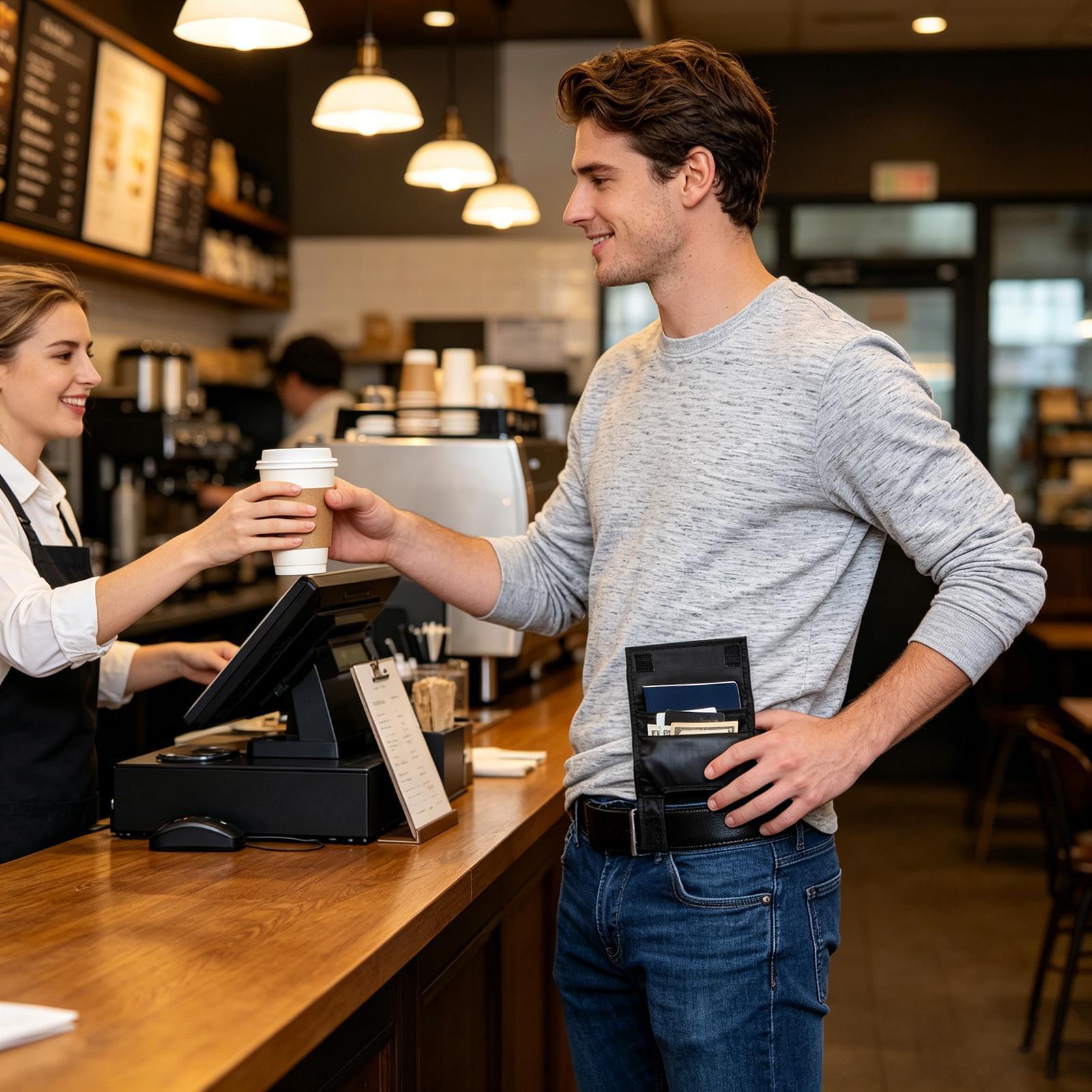 กระเป๋าคาดเอวแบบบาง พกพาสะดวก  - Money Belt Hidden บทวิจารณ์และราคา