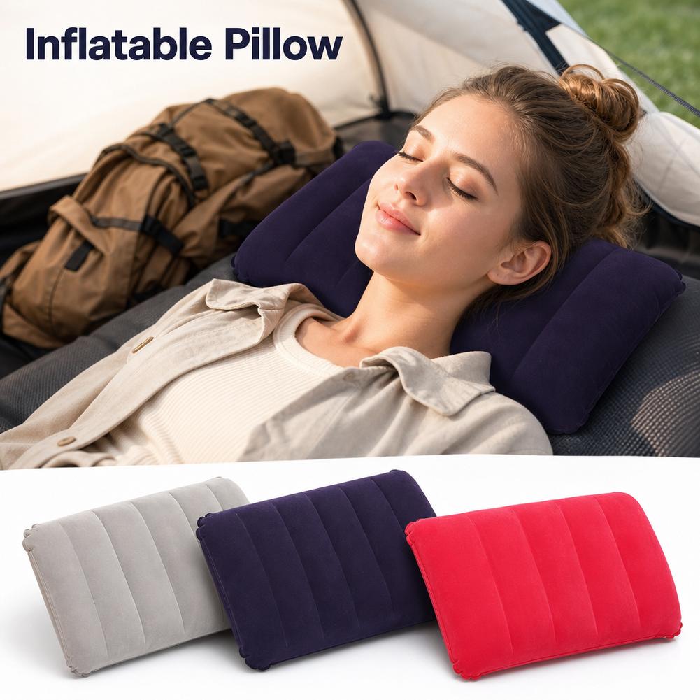 หมอนลมขนาด 47x30 ซม. สำหรับการ - Travel Pillow Inflatable บทวิจารณ์และราคา
