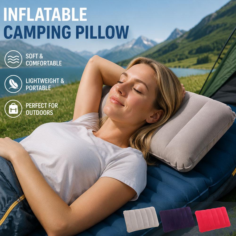 หมอนลมขนาด 47x30 ซม. สำหรับการ - Travel Pillow Inflatable บทวิจารณ์และราคา