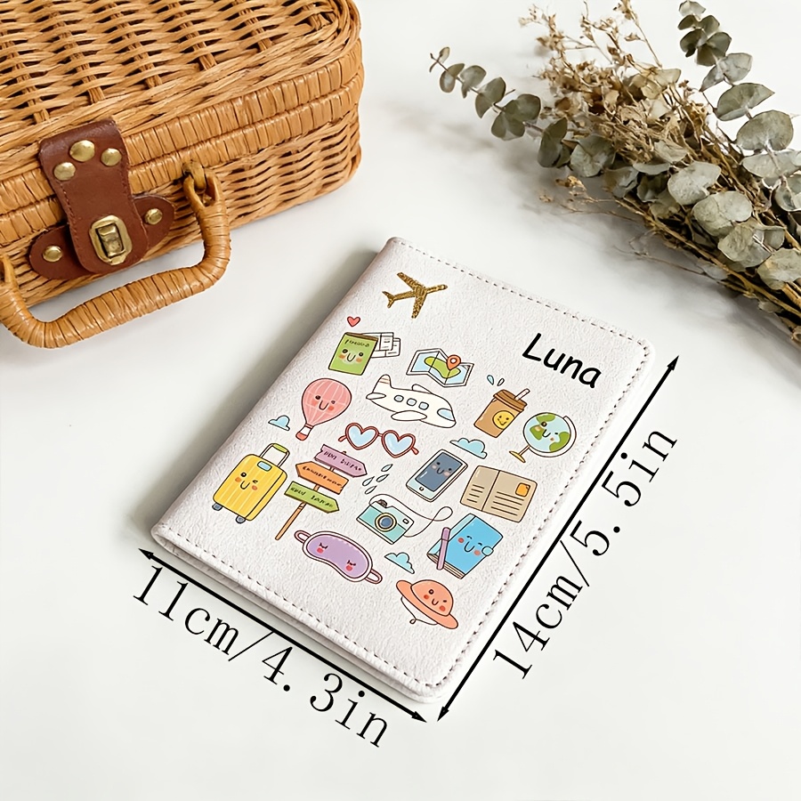 ซองใส่พาสปอร์ตแบบมีชื่อสั่งทำ  - Travel Accessories Essentials บทวิจารณ์และราคา