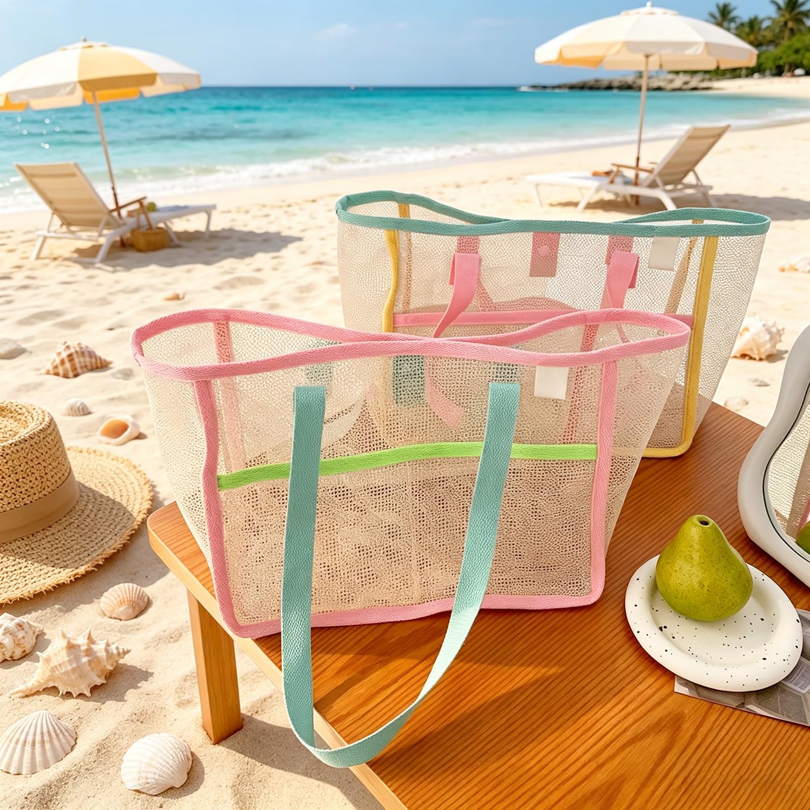กระเป๋าชายหาดสำหรับผู้หญิง กระ - Travel Accessories Shops บทวิจารณ์และราคา