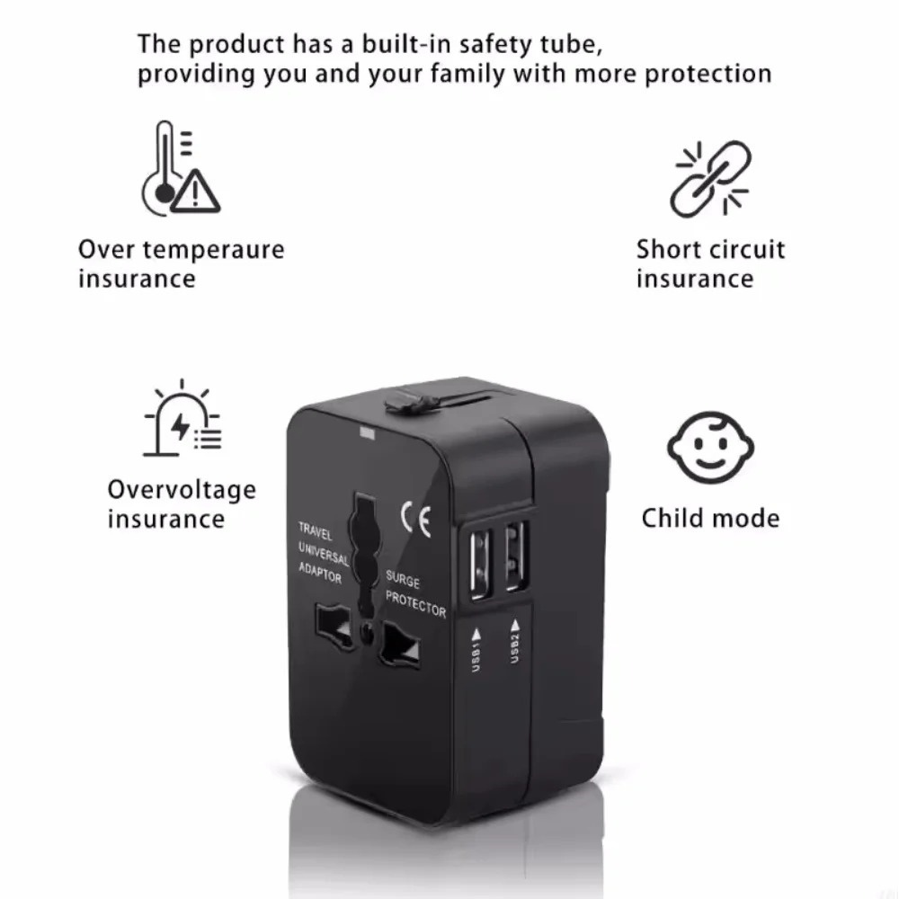 อะแดปเตอร์แปลงปลั๊กไฟสากลแบบออ - Travel Accessories Uk บทวิจารณ์และราคา