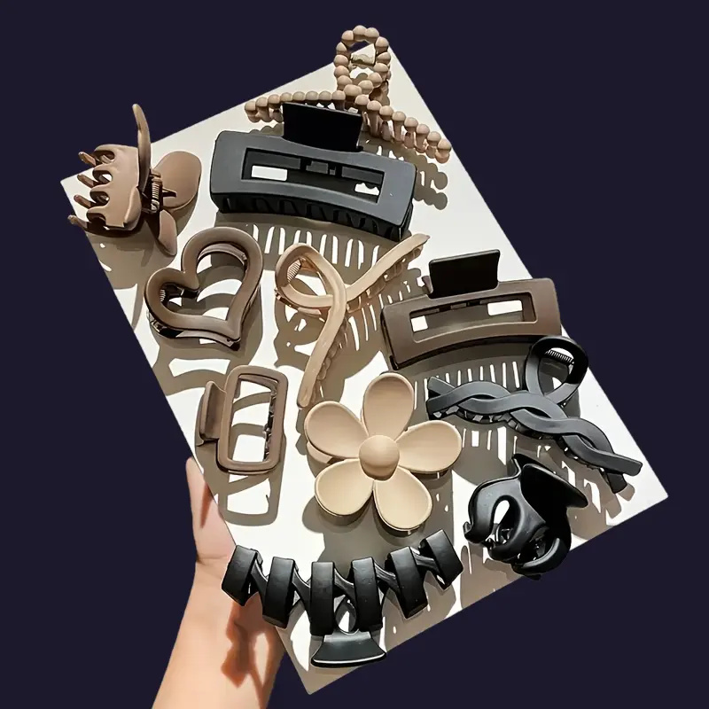 11 ชิ้นคละผมคลิปกรงเล็บอเนกประ - Travel Accessories Shops บทวิจารณ์และราคา