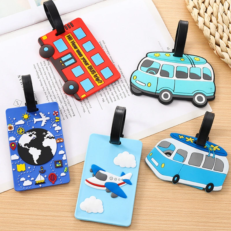 น่ารักการ์ตูนรถยนต์ PVC ซิลิโค - Travel Accessories List บทวิจารณ์และราคา