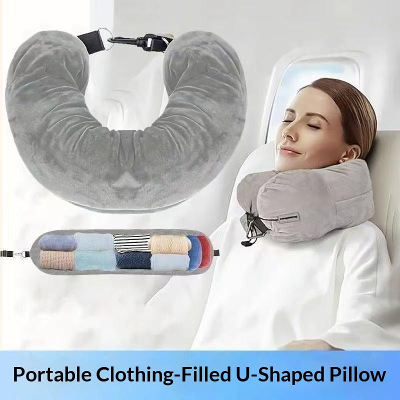 หมอนรองคอสำหรับเดินทางบนเครื่อ - Travel Pillow Inflatable บทวิจารณ์และราคา