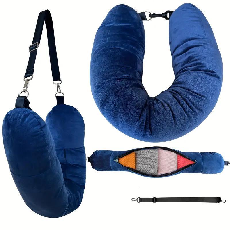 หมอนรองคอสำหรับเดินทางบนเครื่อ - Travel Pillow Inflatable บทวิจารณ์และราคา