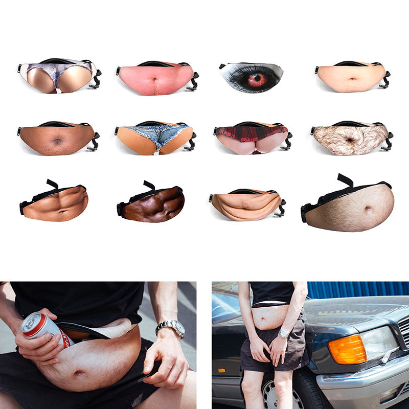 Funny Dad Bod เข็มขัดเงินกระเป - Money Belt Hidden บทวิจารณ์และราคา
