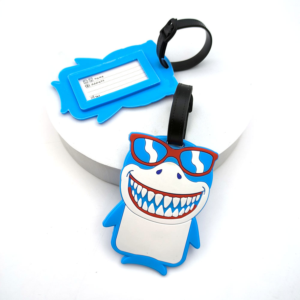 1PCS น่ารัก Shark แท็กกระเป๋าเ - Travel Accessories Essentials บทวิจารณ์และราคา