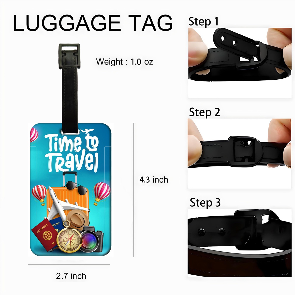 ป้ายติดกระเป๋าเดินทางสไตล์คลาส - Travel Accessories List บทวิจารณ์และราคา