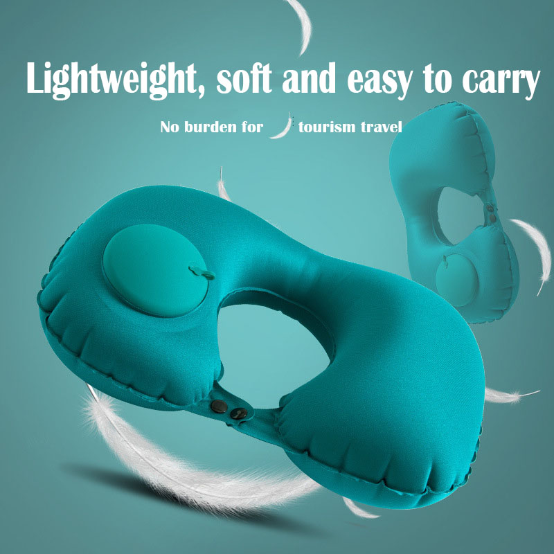 หมอนรองคอรูปตัว U แบบพกพา น้ำห - Travel Pillow Inflatable บทวิจารณ์และราคา