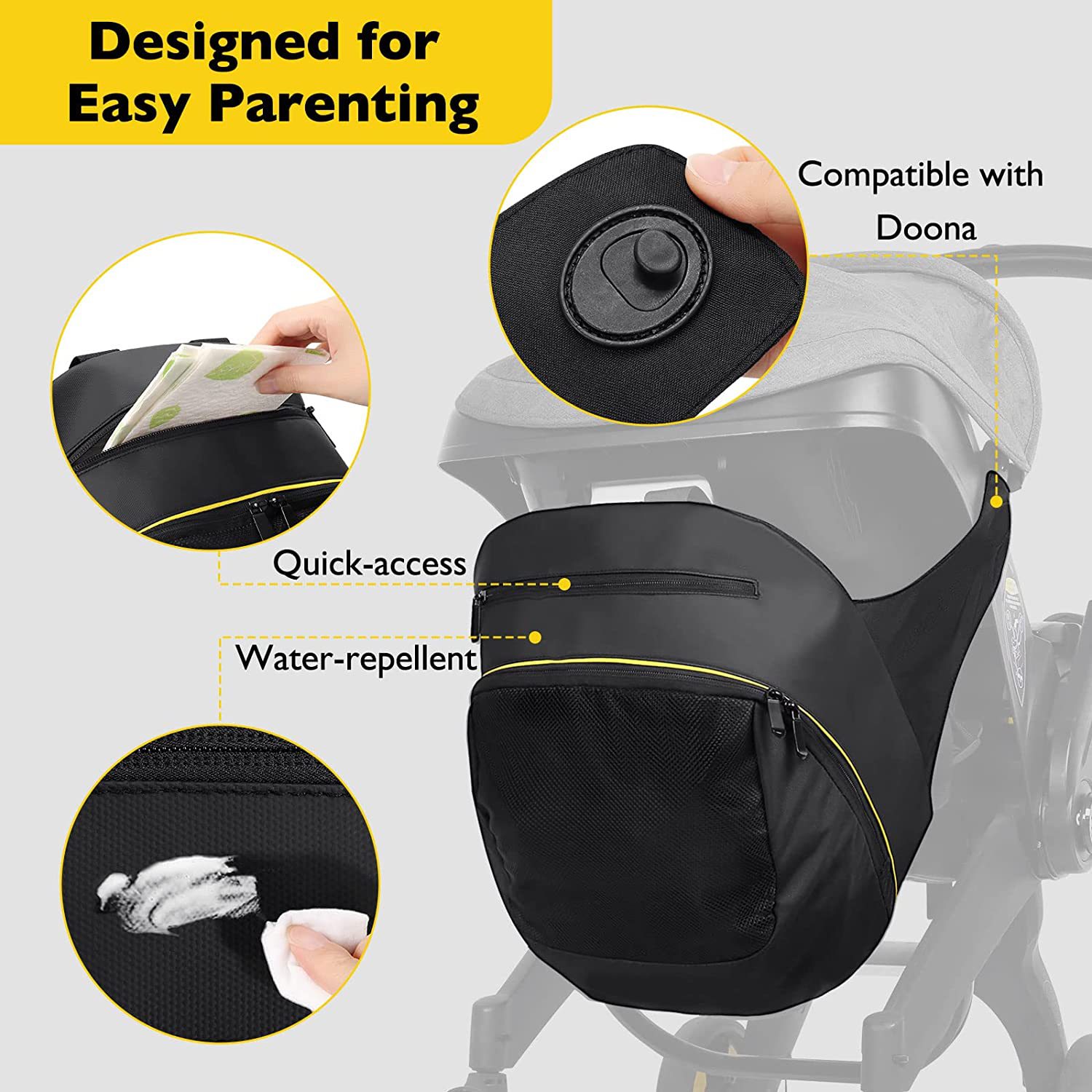 รถเข็นเด็กกระเป๋าเก็บรถเด็กที่ - Travel Accessories Shops บทวิจารณ์และราคา