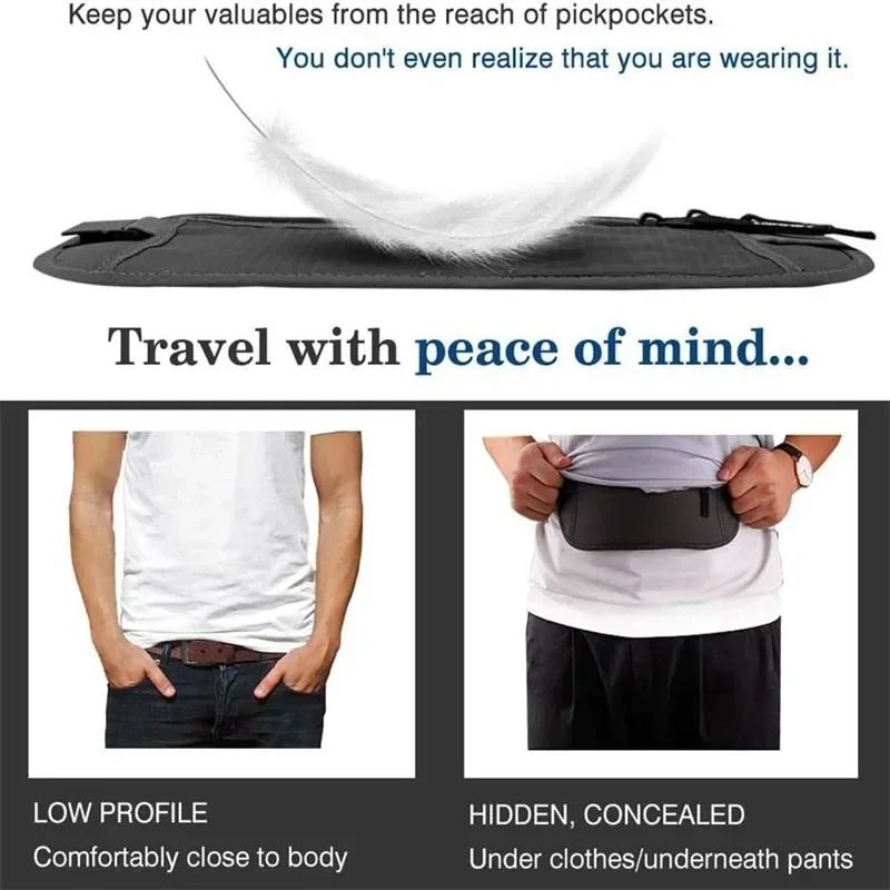 กระเป๋าคาดเอวสำหรับวิ่งออกกำลั - Money Belt Hidden บทวิจารณ์และราคา